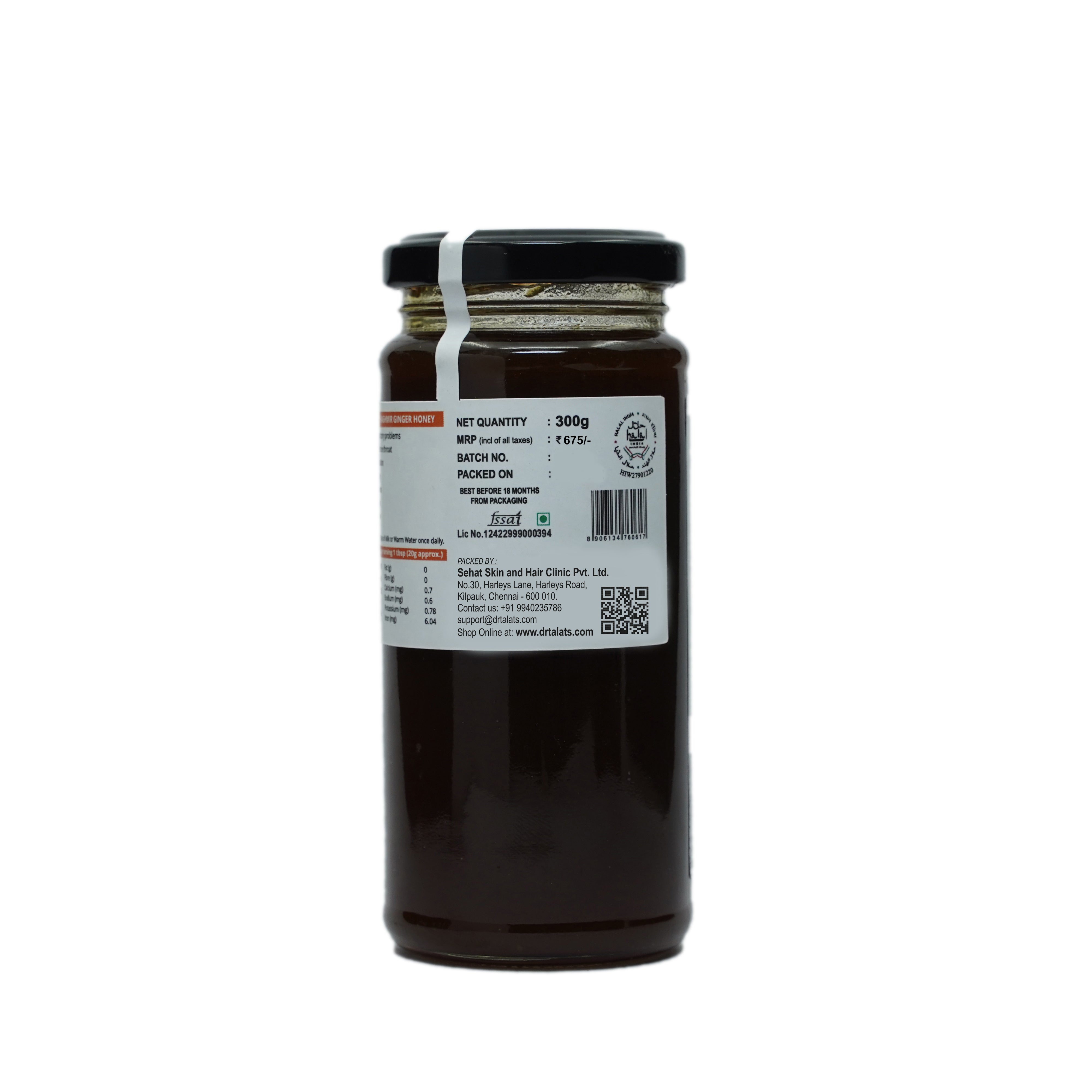 Dr. Talat's Premium Kashmir Ginger Honey